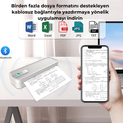 Taşınabilir Mürekkepsiz Yazıcı